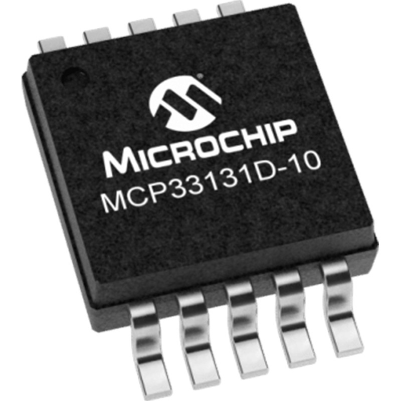 1 pcs - Microchip, 16 bit- ADC 1Msps, 10-Pin MSOP