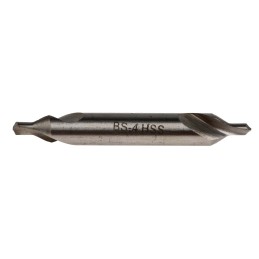 1 pcs - RS PRO HSS double ended centre drill, 3.2mm Diameter, 57 mm Overall