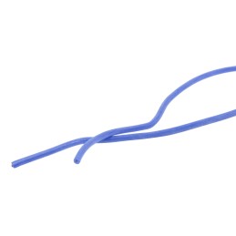 1 Reel of 5 M - Hew Heinz Eilentropp SIFF Series Blue 0.26 mm² Hook Up Wire, 23 AWG, 130/0.05 mm, 5m, Silicone Insulation