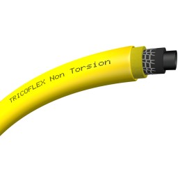1 pcs - TRICOFLEX Tricoflex PVC, Hose Pipe, 25mm ID, 32.3mm OD, Yellow, 25m