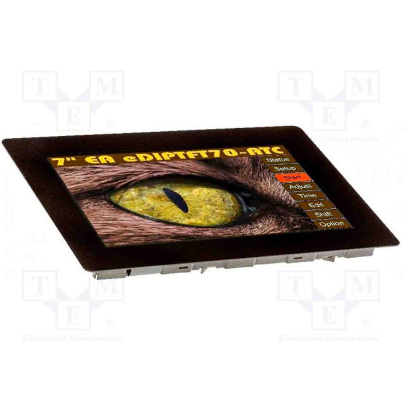1 pcs - Display Visions EA EVALeDIPTFT70C, Embedded Graphic display 7in TFT Evaluation Board for TFT Displays eDIP-Series