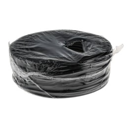 1 Reel of 50 M - RS PRO 3 Core Power Cable, 1 mm², 50m, Black Rubber Sheath, 318-TRS, 13.5 A, 300 V, 500 V