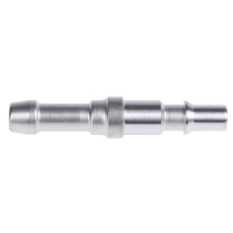 1 pcs - Staubli – Fluid Connectors Stainless Steel Male Safety Quick Connect Coupling, 8mm Hose Barb