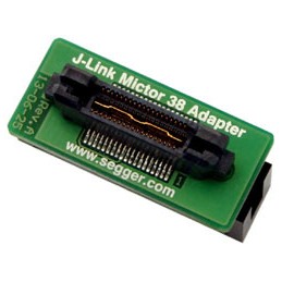1 pcs - SEGGER 8.06.08 J-Link Mictor 38 Adapter Adapter for use with 20-pin 0.1 in J-Link Interface, 38-pin Mictor Interface