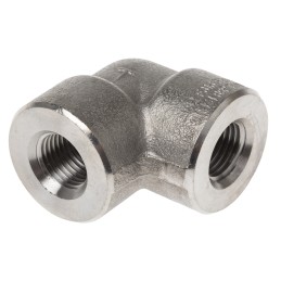 1 pcs - RS PRO Stainless Steel Pipe Fitting, 90° Circular Elbow, Female G 1/4in x Female G 1/4in