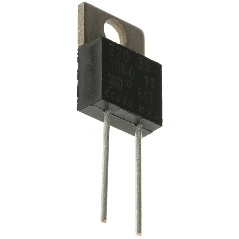 50 pcs - Bourns 10Ω Metal Film Resistor 35W ±1% PWR220T-35-10R0F
