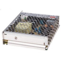 1 pcs - MEAN WELL Switching Power Supply, LRS-100-15, 15V dc, 7A, 105W, 1 Output, 120 - 373 V dc, 85 - 264 V ac