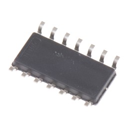 1 pcs - LM339D Texas Instruments, Quad Comparator, Open Collector O/P, 1.3μs 3 - 28 V 14-Pin SOIC