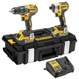 1 pcs - DeWALT DCK266P2-GB, 18V Cordless Power Tool Kit