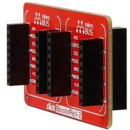 1 pcs - MikroElektronika MIKROE-2381 Shield for use with Texas Instruments LaunchPads