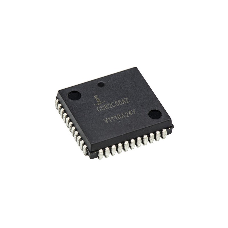 1 pcs - Renesas Electronics CS82C55AZ, 24, IO Controller, 44-Pin PLCC