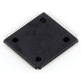 1 pcs - Microchip PIC18F87K22-I/PTRSL, 8bit PIC Microcontroller, PIC18F, 64MHz, 128 kB Flash, 80-Pin TQFP