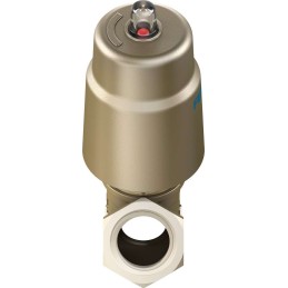 1 pcs - Festo Angle Seat type Pneumatic Valve, BSP 1in, 10 bar