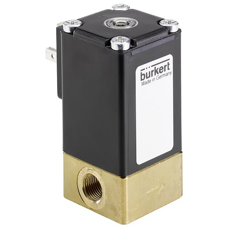 1 pcs - Burkert Proportional Solenoid Valve 239081, 2 port(s) , NC, 24 V dc, 1/4in