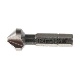 1 pcs - RS PRO HSS Drill Bit, 12.4mm Head, 3 Flute(s), 90°, 1 Piece(s)