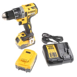 1 pcs - DeWALT XR Brushless Keyless 18V Cordless Drill Driver, UK Plug