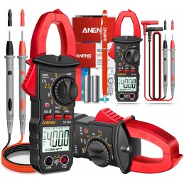 Clamp meter universal digital multimeter clamp aneng st180 red