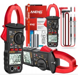 Clamp meter universal digital multimeter clamp aneng st180 red