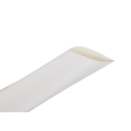1 pcs - TE Connectivity Heat Shrink Tubing, White 19mm Sleeve Dia. x 1.2m Length 2:1 Ratio, RNF-100 Series