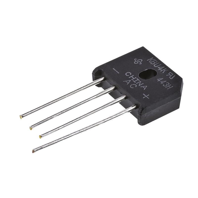 1 pcs - Vishay Bridge Rectifier, 4A, 800V, 4-Pin