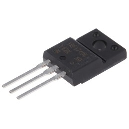 1 pcs - N-Channel MOSFET, 5.4 A, 400 V, 3-Pin TO-220FP Vishay IRFI740GPBF
