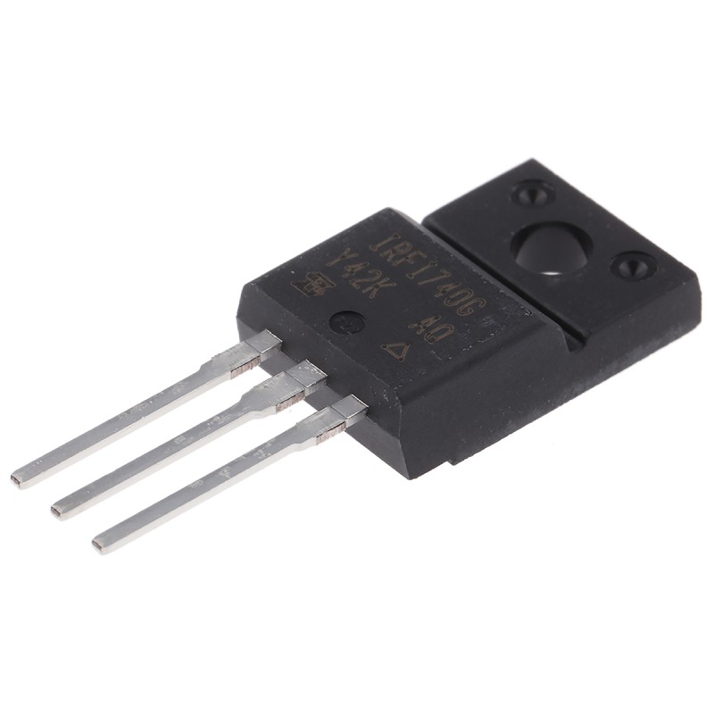 1 pcs - N-Channel MOSFET, 5.4 A, 400 V, 3-Pin TO-220FP Vishay IRFI740GPBF