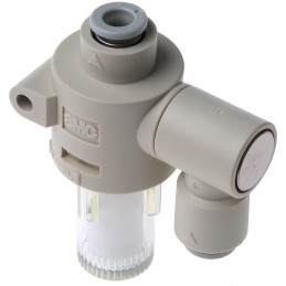 1 pcs - SMC Vacuum Filter - ZFB Series, 30μm