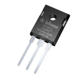 1 pcs - Infineon 1200V 15A, SiC Schottky Diode, 2-Pin TO-247 IDW15G120C5BFKSA1