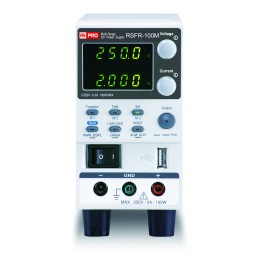 1 pcs - RS PRO Digital Bench Power Supply, 0 - 250V, 2A, 1-Output, 100W