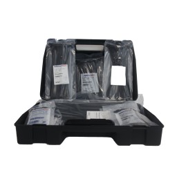 1 pcs - HellermannTyton Cable Tie, 100mm x 2.5, 3.5, 4.6 mm, Black Nylon