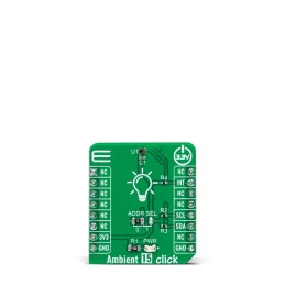 1 pcs - MikroElektronika Ambient 15 Click Ambient Light Sensor Add On Board for TSL2584TSV mikroBUS socket