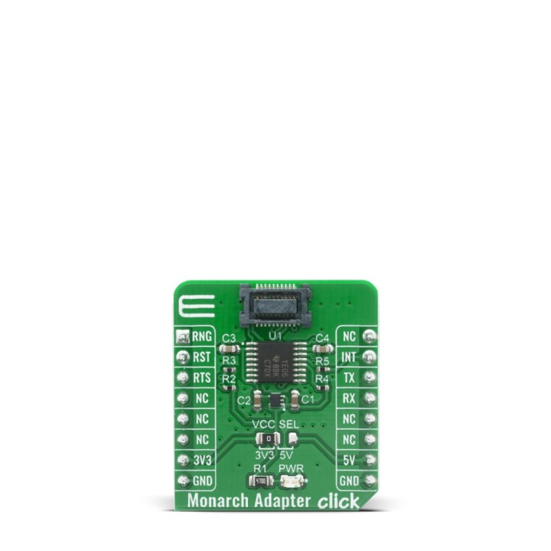 1 pcs - MikroElektronika Monarch Adapter Click 541670208 Adapter Board for IoT Applications MIKROE-4057