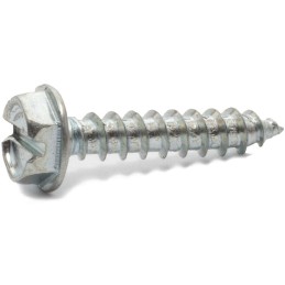 100 pcs - RS PRO Zinc Steel Self Tapping Screw, 5/8in Long
