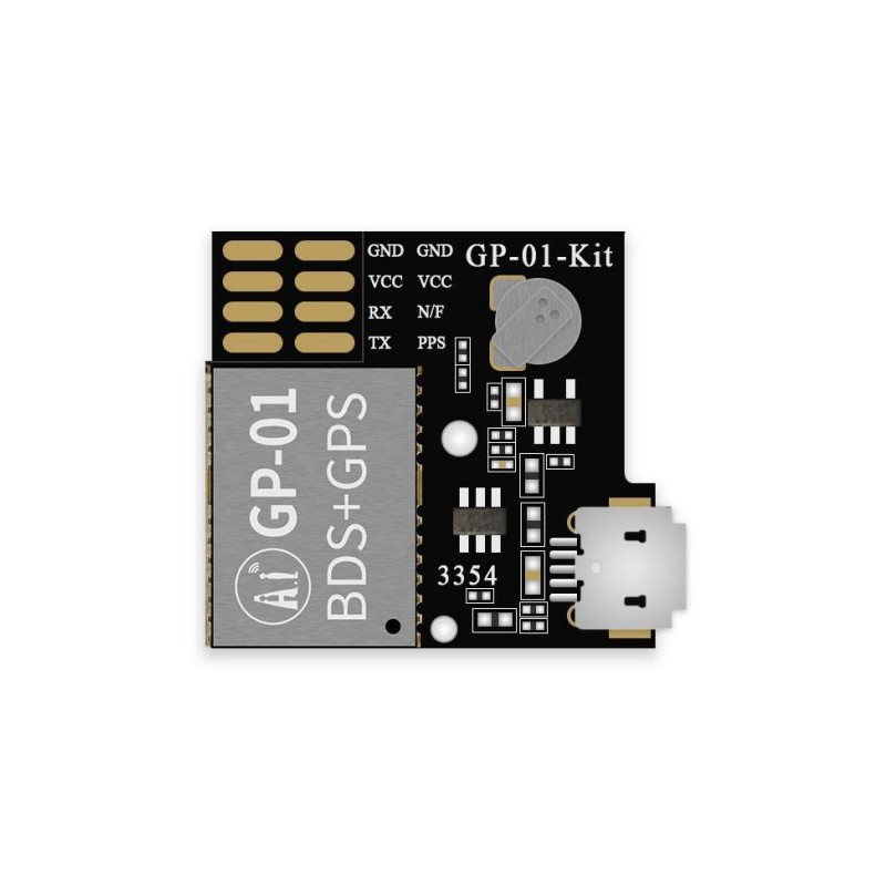 1 pcs - RF Solutions Development Board AT6558R Chip Antenna Design SoC Module for GP-01 26MHz GP-01-kit