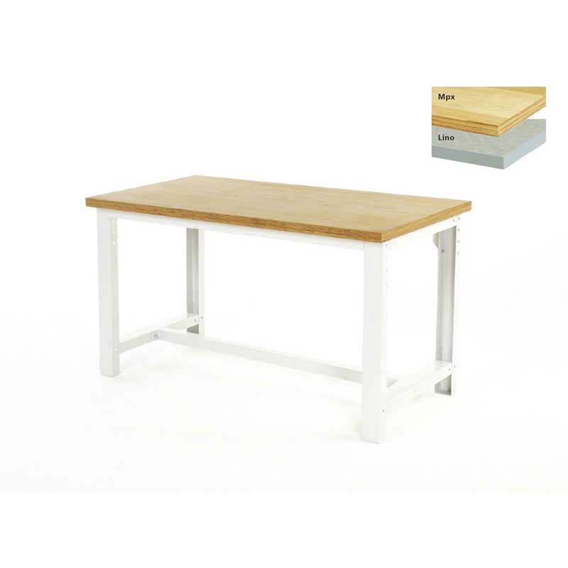 1 pcs - Bott Steel Workbench, 800kg Max Load, 840mm x 1500mm x 750mm