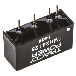 1 pcs - TRACOPOWER TMH DC-DC Converter, 12V dc/ 165mA Output, 21.6 - 26.4 V dc Input, 2W, Through Hole, +85°C Max Temp