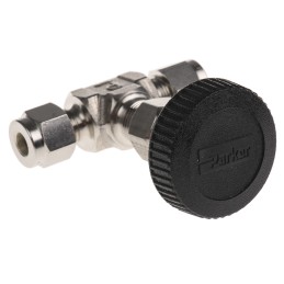 1 pcs - Parker Stainless Steel Needle Valve 1/4 in
