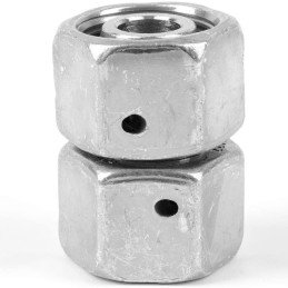 1 pcs - Parker Hydraulic Union Compression Tube Fitting M8 to M8, GZ08LCF