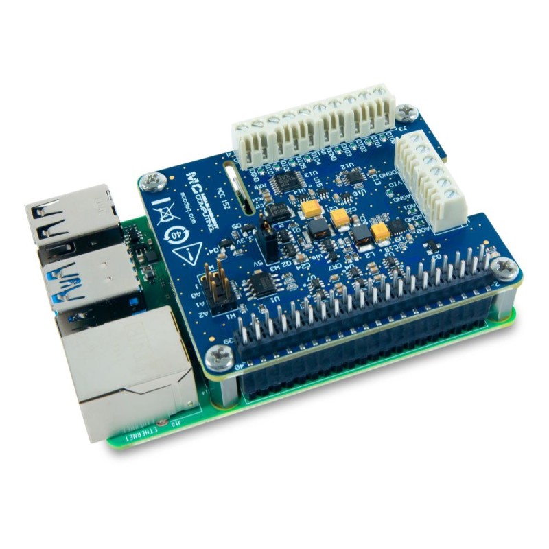 1 pcs - Digilent MCC 152 Voltage Output and DIO DAQ HAT for Raspberry Pi