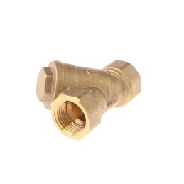 1 pcs - Sferaco, 1/2 in BSP Brass Y Strainer