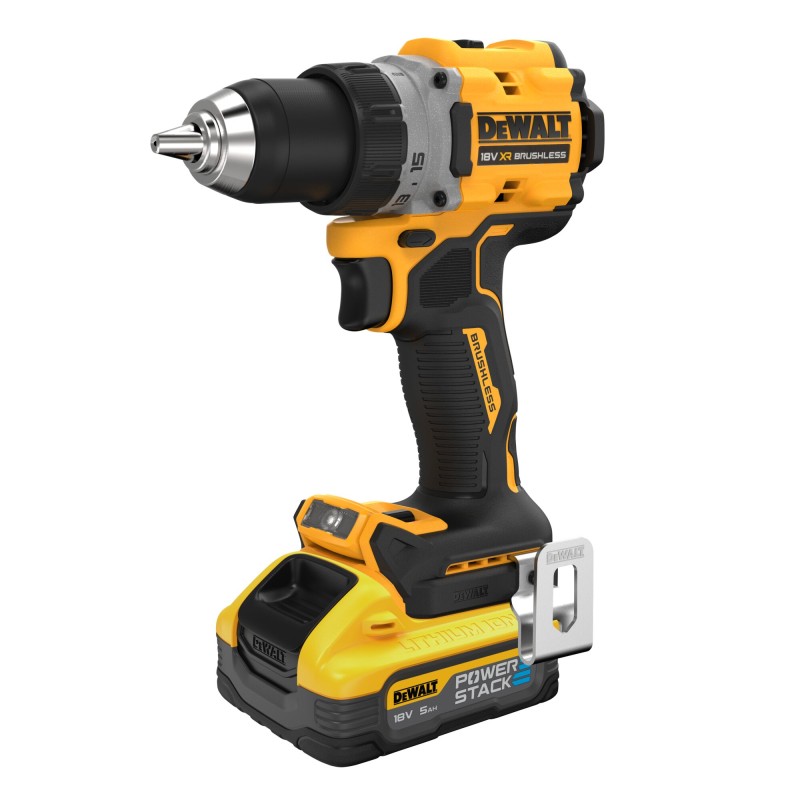 1 pcs - DeWALT XR POWERSTACK 18V Cordless Drill Driver