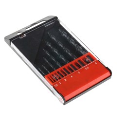 1 pcs - RS PRO 7-Piece Twist Drill Bit Set for Metal, 6mm Max, 1.5mm Min, HSS Bits