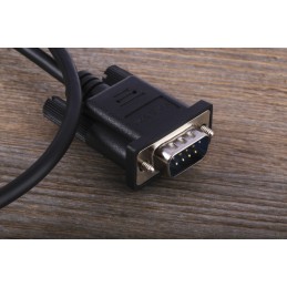 1 pcs - StarTech.com Male 9 Pin D-sub to Female 9 Pin D-sub Serial Cable, 0.5m PVC