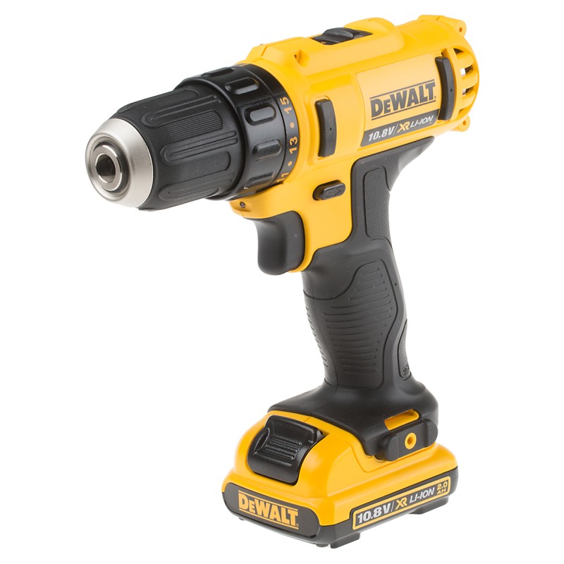 1 pcs - DeWALT DCD Keyless 12V Cordless Drill Driver, UK Plug