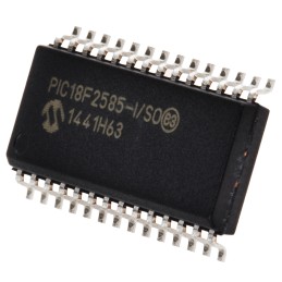 1 pcs - Microchip PIC18F2585-I/SO, 8bit PIC Microcontroller, PIC18F, 40MHz, 1.024 kB, 48 kB Flash, 28-Pin SOIC
