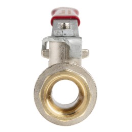 1 pcs - RS PRO Brass Full Bore, 2 Way, Ball Valve, BSPP 1/2in, 40 - 30bar Operating Pressure