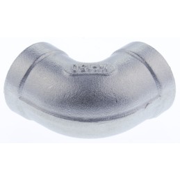 1 pcs - RS PRO Stainless Steel Pipe Fitting, 90° Elbow, Female G 1/4in x Female G 1/4in