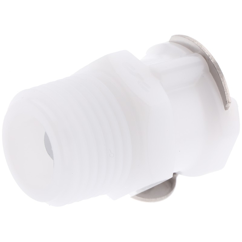 1 pcs - Colder Products Hose Connector, Straight Threaded Coupling, NPT 3/8in, 8.3 bar