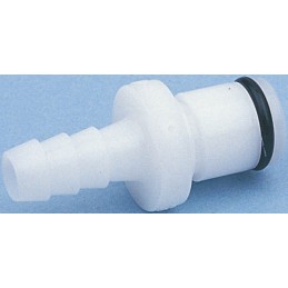 1 pcs - Colder Products Hose Connector, Straight Hose Tail Coupling 5/16in ID, 8.3 bar