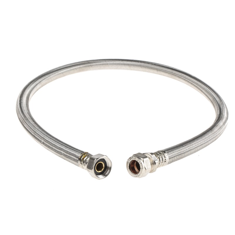 1 pcs - RS PRO Hose Assembly 15mm to Female BSP 1/2in, 900mm Long